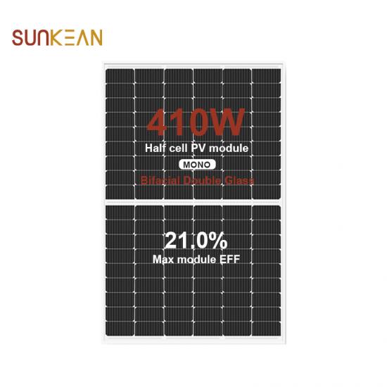 182 410W bifaziales Mono-Solarpanel
