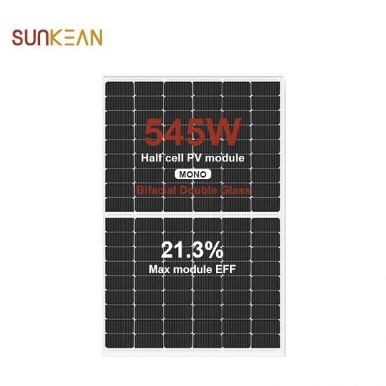 210 545W bifaziales Solarpanel
