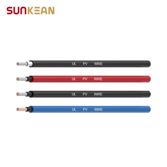 10AWG 1000/2000V UL 4703 PV wire aluminum (optional)