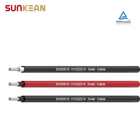 EN 50618 Single Solar 10mm Cable CABLENTIS PV TUV Rhein and UL Double Certified Cable