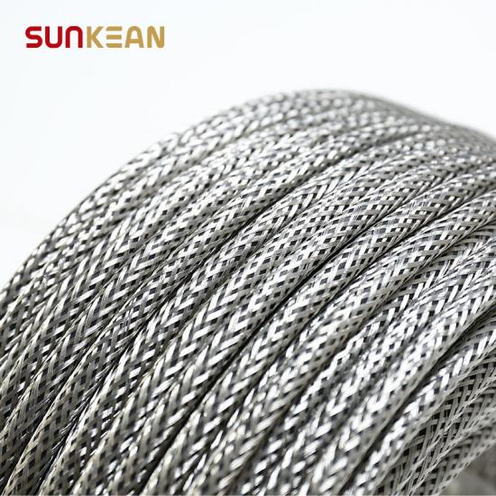 H1Z2Z2-K mit Edelstahlgeflecht-PV-Kabel