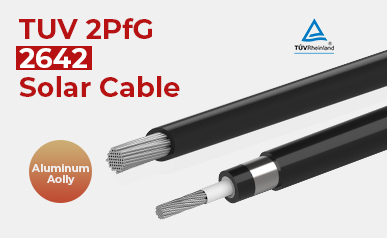 Maximierung der Solarenergieeffizienz mit TÜV 2PfG/2642 Aluminium-Solarkabeln